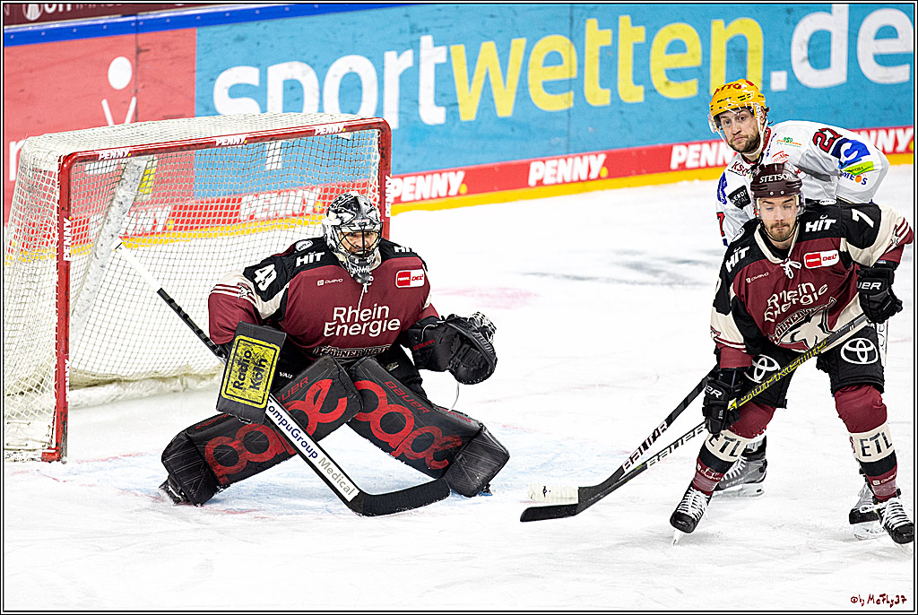 PENNY DEL;  Koelner Haie - Fischtown Pinguins Bremerhaven; Koeln, 12.02.2021